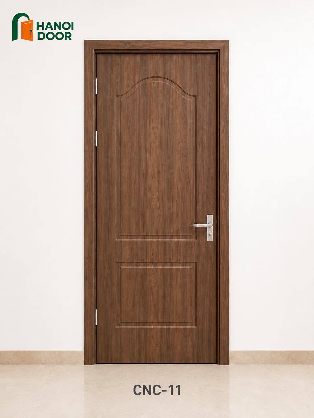 Cửa hút huỳnh âm CNC 11 — cửa nhựa composite HANOI DOOR